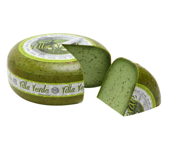 Villa verde groene pesto kaas