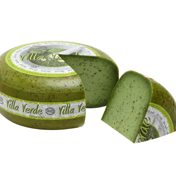 Villa verde groene pesto kaas