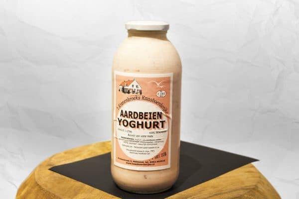 Aardbeien yoghurt