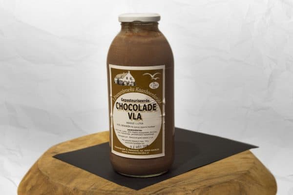Chocolade vla van 't Kranenbroeks Kaasboerderijke