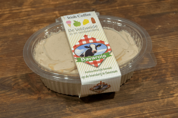 Bavarois Irish coffee