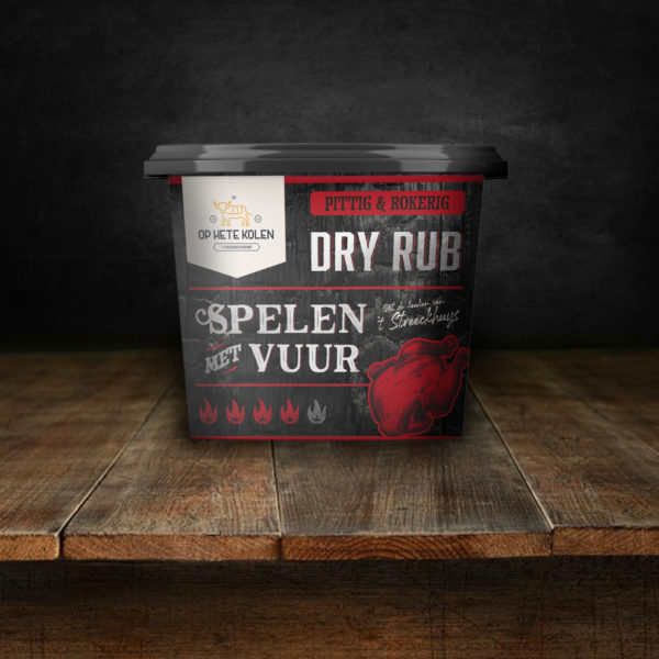 OHK Dry Rub spelen met vuur