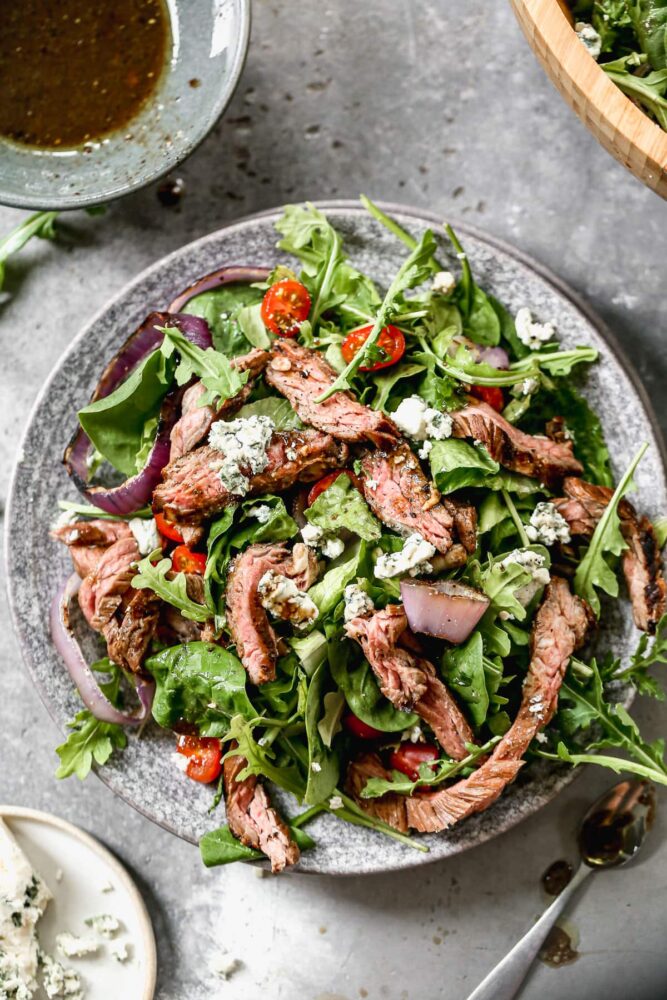 Steak salade