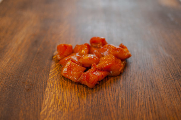 Kip sate stukjes