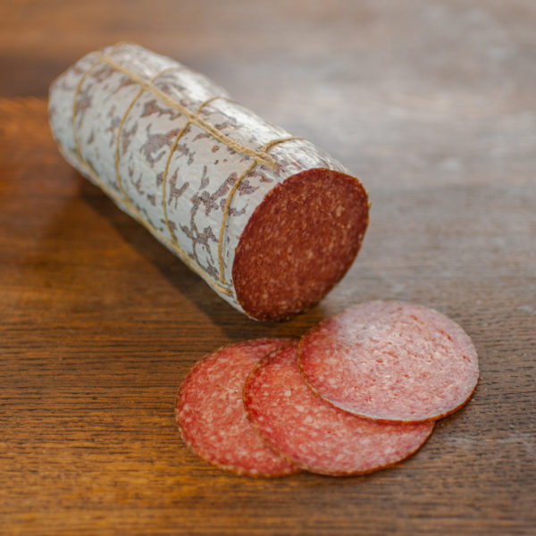 Salami van het huys