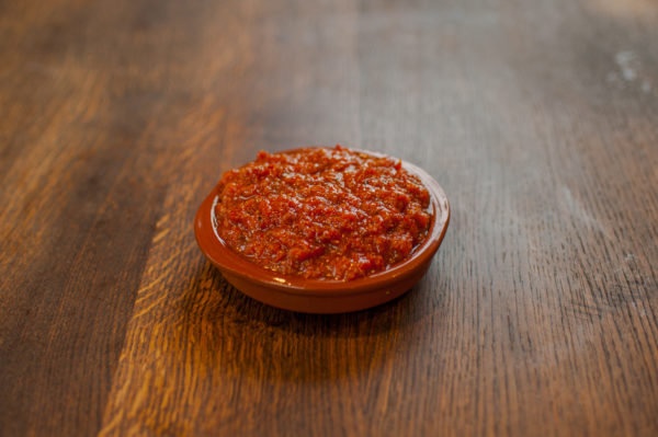 Rode tapenade huisgemaakt