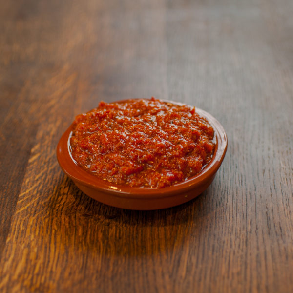 Rode tapenade huisgemaakt
