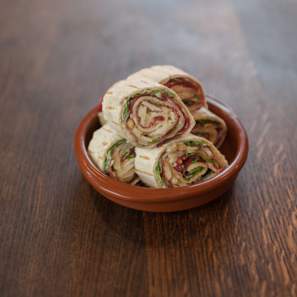 Carpaccio wrap (6 stukjes)